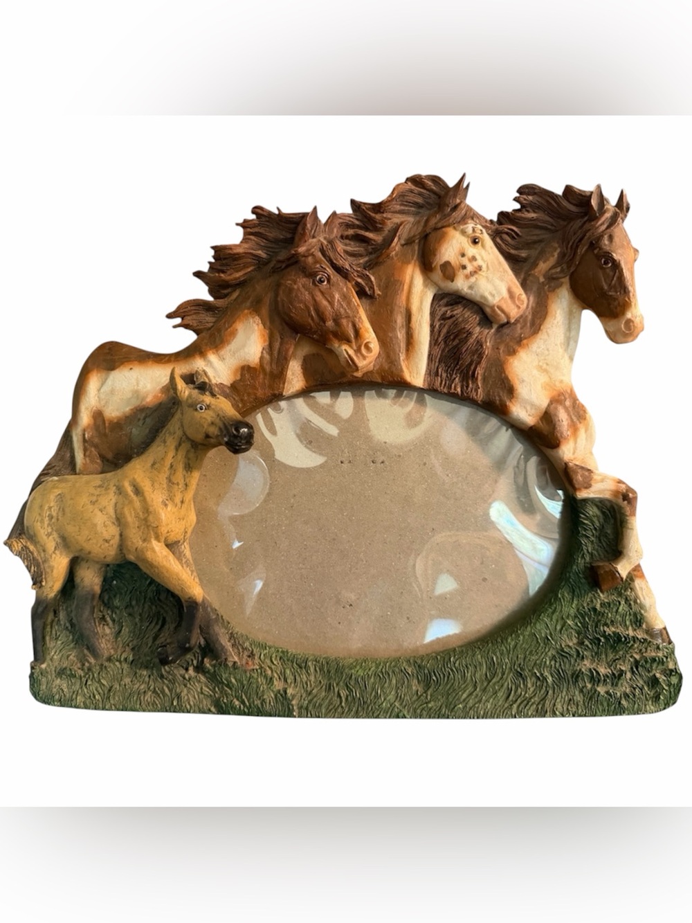 3D western horse Frame . 5X7